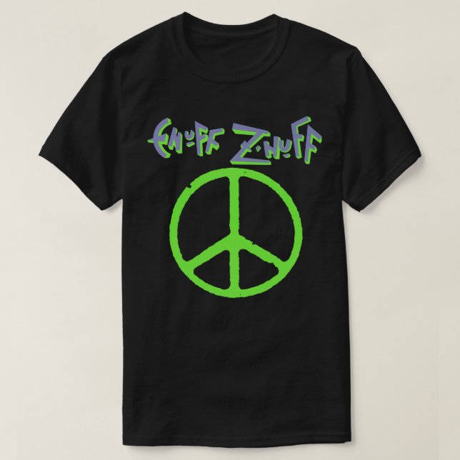 Enuff Z Nuff American Rock Band 1989 Album Logo De T-Shirt (Design vorne)