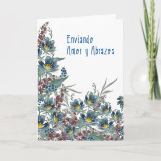 Enviando Amor y Abrazos - Tarjeta de Condolencias Karte
