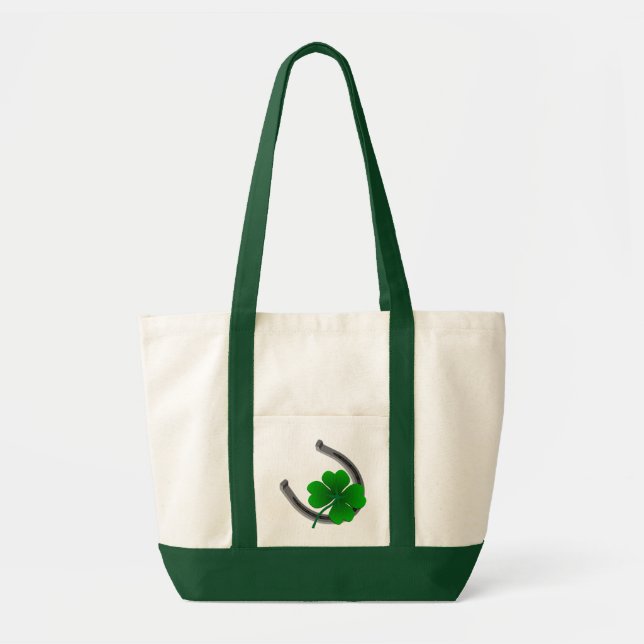 Enviro-Friendly Bag St. Patrick's Lucky Tote Bag Tragetasche (Vorne)