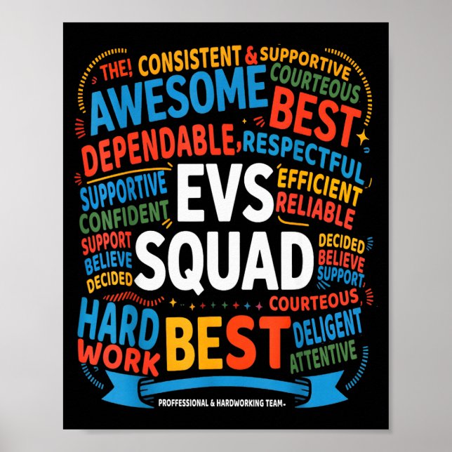 Environmental Services Squad Week Appreciation Fun Poster (Vorne)