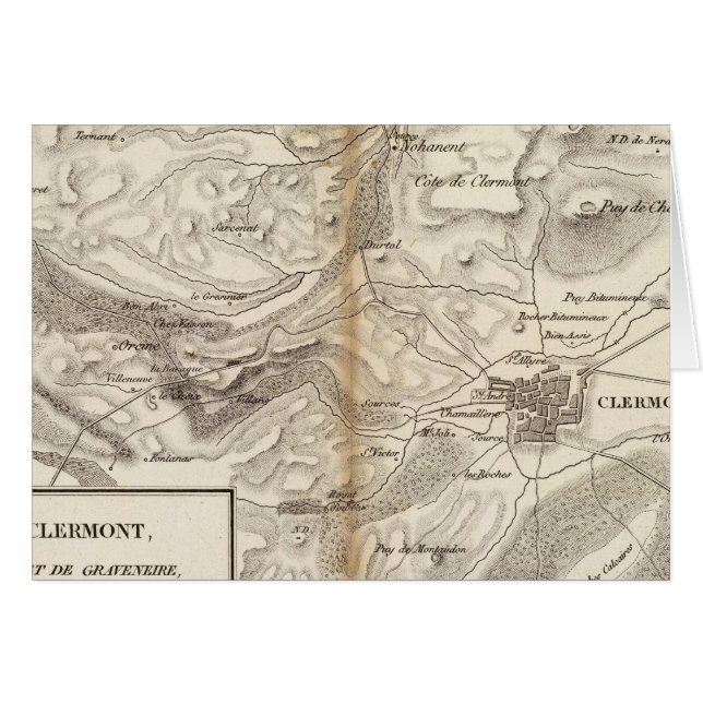 Environs de Clermont (Vorderseite (Horizontal))