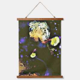 Envisionist: Eine Celestial-Reise Wandteppich Mit Holzrahmen