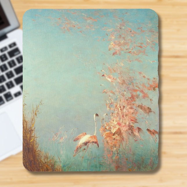 Envol De Flamants Rose Étang De Vaccarès Mousepad (Von Creator hochgeladen)