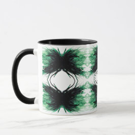 Envy Abstract 7 Deadly Sins Alcohol Ink Art Tasse