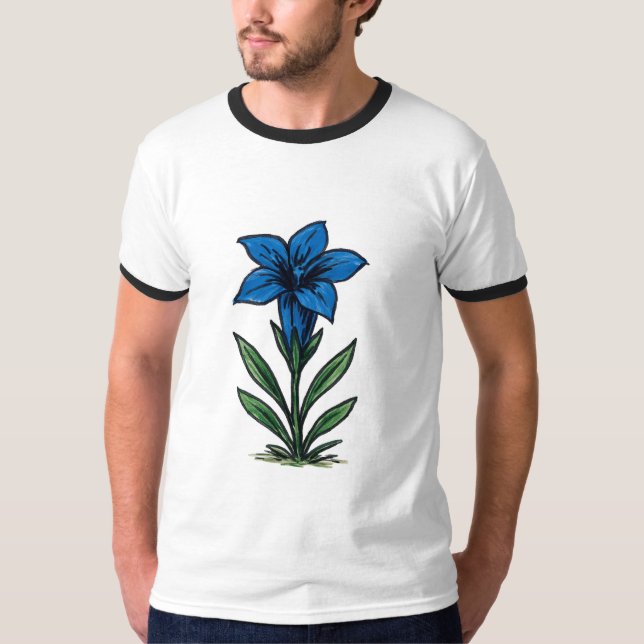 Enzian T-Shirt (Vorderseite)