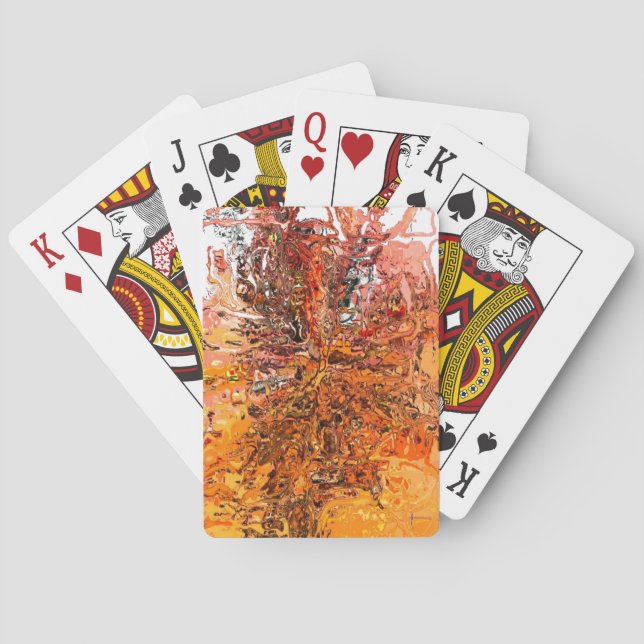 Enzyklopädie Brown Eye  Spielkarten (Rückseite)