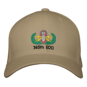 EOD Abzeichen Bestickte Baseballkappe