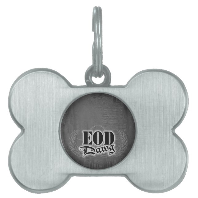 EOD Dog Tag Tiermarke (Vorderseite)