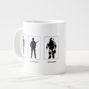 Eod-Ehemann-Ehefrau-Tassenkaffee Jumbo-Tasse