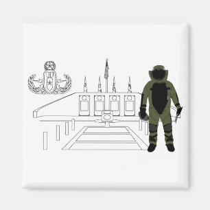 Eod-Erinnerungsbomben-Anzug Magnet