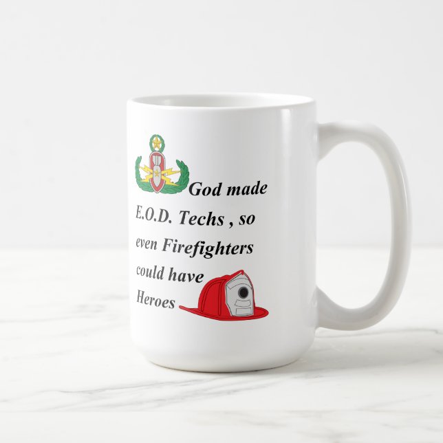 EOD - Feuerwehrmann-Helder Tasse (Rechts)