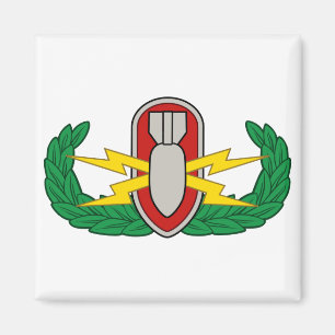 EOD in der Farbe Magnet