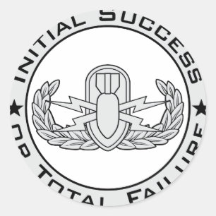 EOD ISoTF Runder Aufkleber