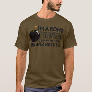 EOD ist ein Bombentechniker, wenn ich die Marine B T-Shirt