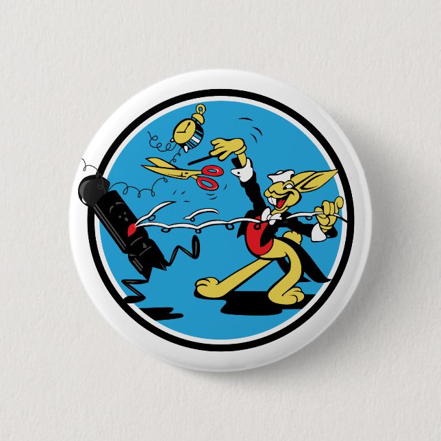 Eod-Kaninchen Button (Vorderseite)