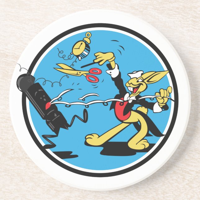 Eod-Kaninchen Getränkeuntersetzer (Vorne)