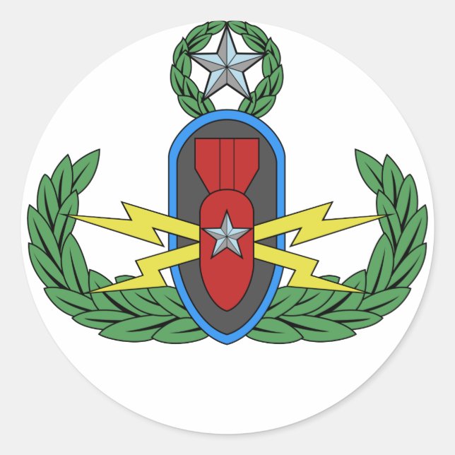 EOD Master Abzeichen Stickers (Vorderseite)