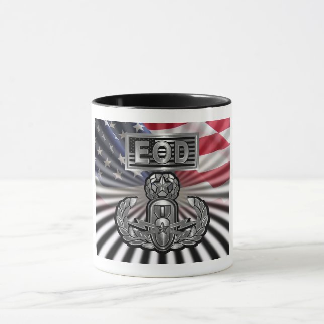 „EOD Master Blaster“ Gedenkgeschenk Tasse (Zentrum)