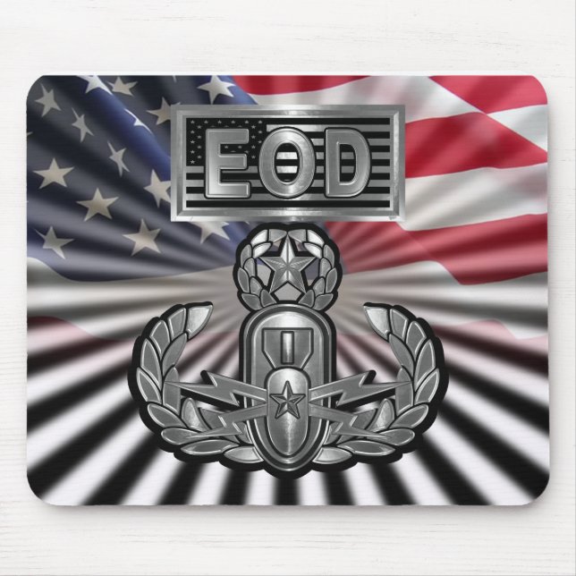 ‚EOD Master Blaster‘ Mousepad (Vorne)