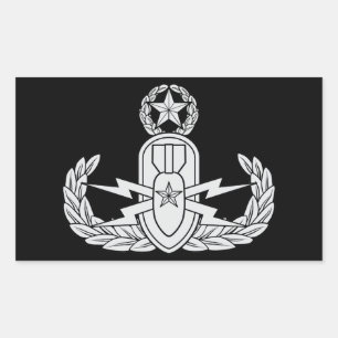 EOD Master Rechteckiger Aufkleber
