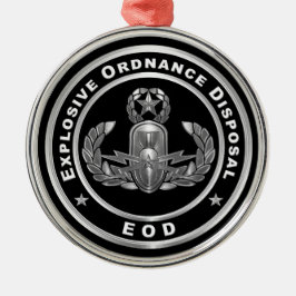 EOD ORNAMENT AUS METALL