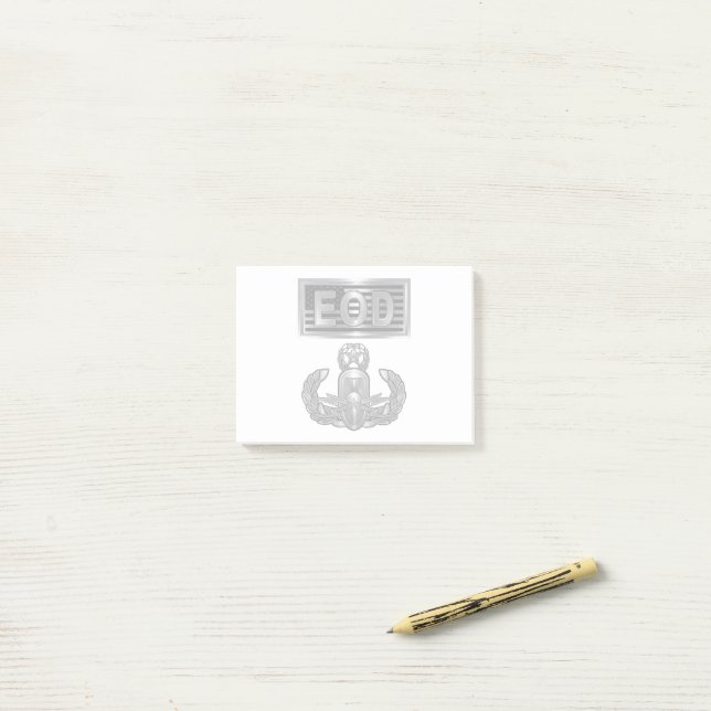 EOD POST-IT KLEBEZETTEL (Auf Schreibtisch)