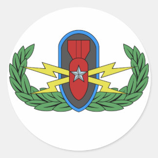 EOD Senior Abzeichen Stickers