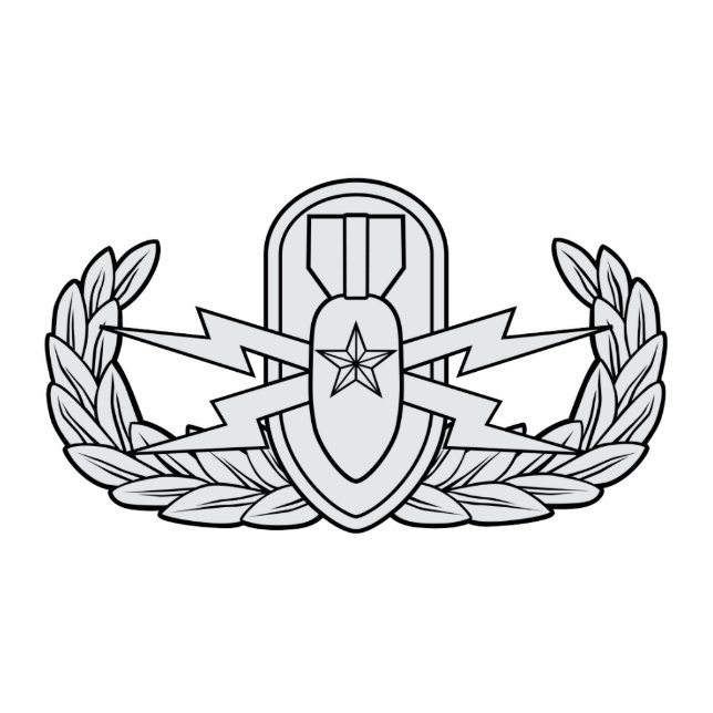 EOD Senior Freistehende Fotoskulptur (Vorne)