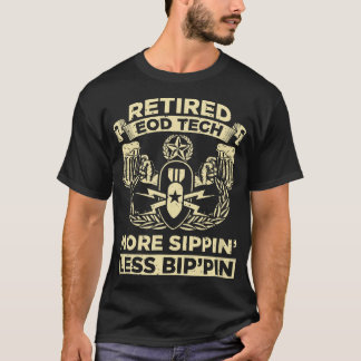 EOD Tech Sprengkörper Entsorgung Maste T-Shirt