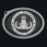 EOD VorlagenISoTF Ovale Gürtelschnalle<br><div class="desc">Eod-VorlagenAbzeichen mit Anfangserfolg oder Gesamtausfall.  Hintergrundfarbe kann (abhängig von Produktart) geändert werden und Bild kann,  indem man verwendet,  die Größe neu bestimmt werden/bewegt werden besonders anfertigen Knopf.</div>