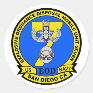 EODMU7 Ver 3 Runder Aufkleber