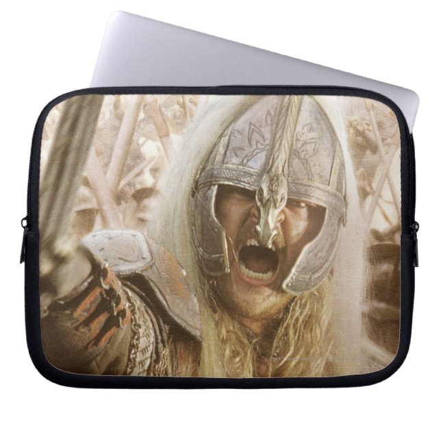 Eomer mit Helmet Laptopschutzhülle (Vorderseite)