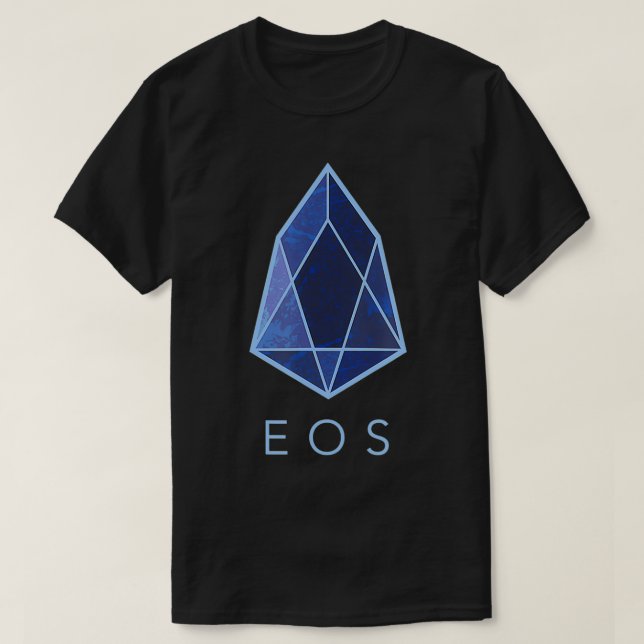 EOS Crypto Coin HODL Token Dezentralisierte Finanz T-Shirt (Design vorne)