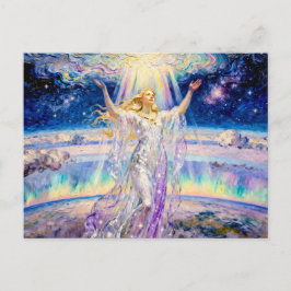 Eos Goddess of the Dawn and Heavenly Light from Gr Postkarte