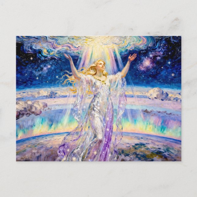 Eos Goddess of the Dawn and Heavenly Light from Gr Postkarte (Vorderseite)