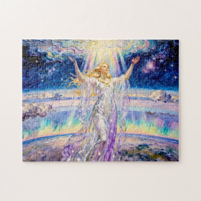 Eos Goddess of the Dawn and Heavenly Light from Gr Puzzle (Horizontal)
