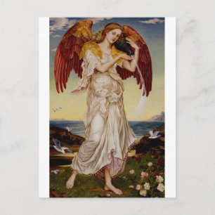 Eos von Evelyn de Morgan Postkarte