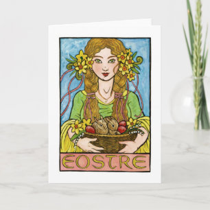 Eostre Grußkarte Karte