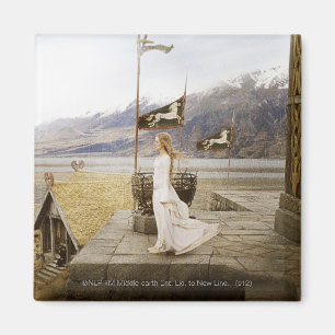 Eowyn on Castle Steps Magnet