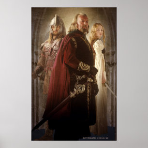 Eowyn und Theoden Poster
