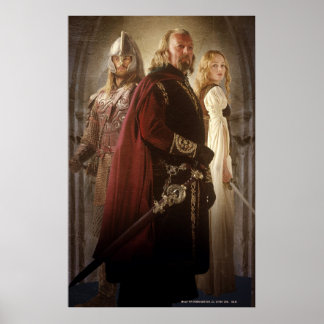 Eowyn und Theoden Poster