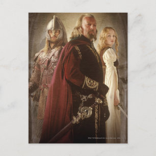 Eowyn und Theoden Postkarte