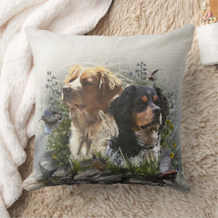 Epagneul Breton, Bretagne Spaniel Kissen