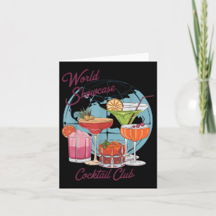 Epcot Drink World Showcase Schwanz Club Drink T Karte