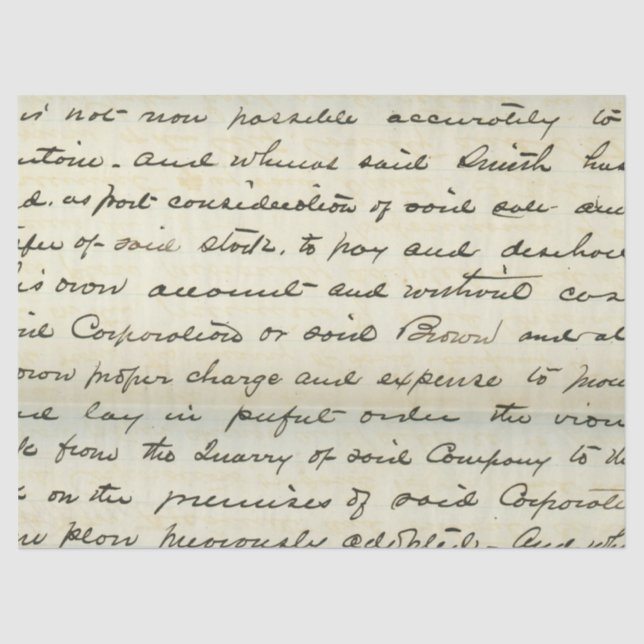 Ephemera Antique Paper Series Design 1 Seidenpapier (Vorderseite)