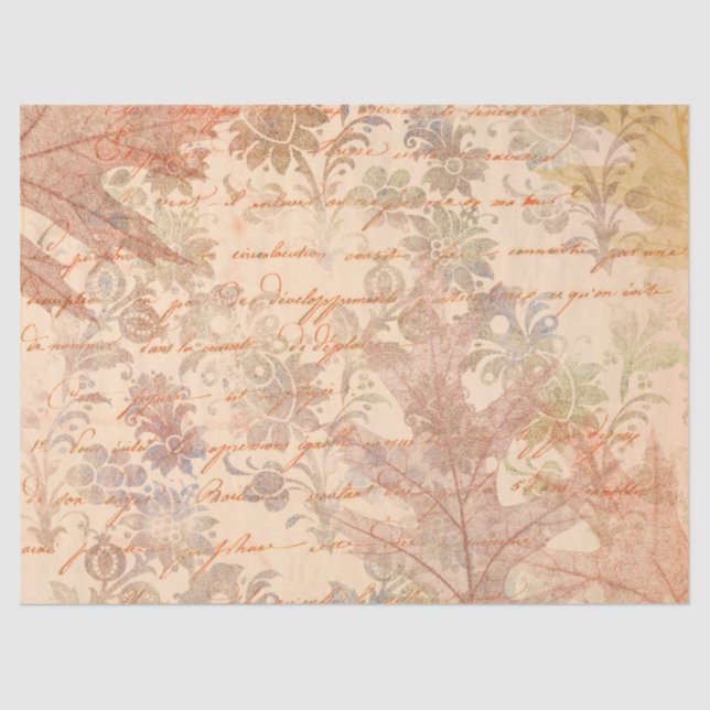 Ephemera Autumn Paper Series Design 10 Seidenpapier (Vorderseite)