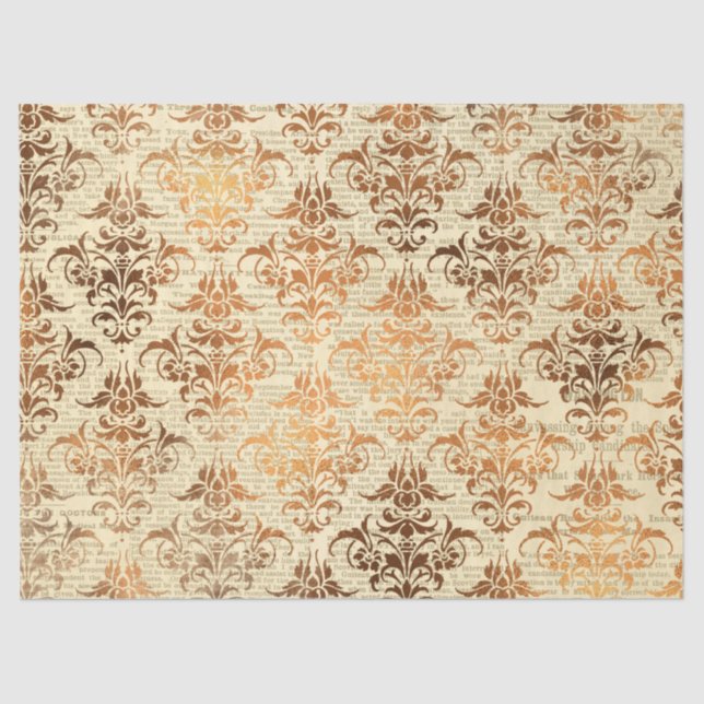 Ephemera Autumn Paper Series Design 7 Seidenpapier (Vorderseite)