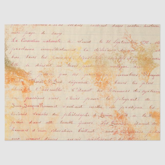 Ephemera Autumn Paper Series Design 8 Seidenpapier (Vorderseite)