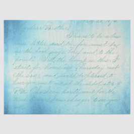 Ephemera Blue Paper Series Design 4 Seidenpapier