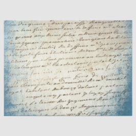 Ephemera Blue Paper Series Design 7 Seidenpapier